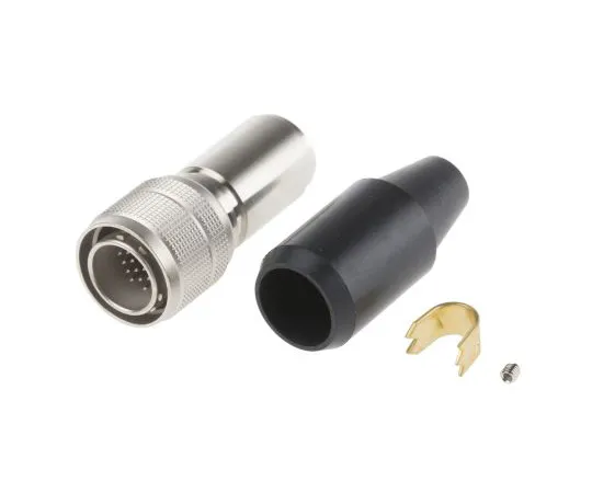 63-4887-78 Hirose HR10 Series, 20 Pole Cable Mount, with Male Contacts HR10A-13P-20P(73)