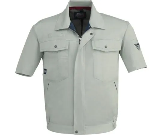 65-8324-23 Short Sleeve Blouson Moss Green 3L 1271-61-3L