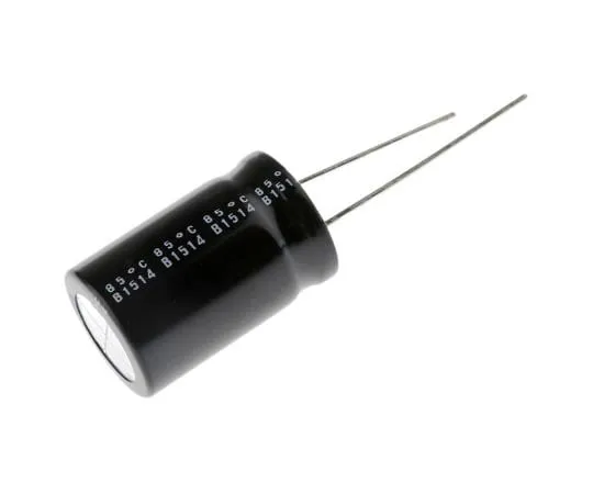 63-4847-69 Nichicon 1000μF 63V dc Aluminium Electrolytic Capacitor, Through Hole 16 (Dia.) x 25mm +85°C 16mm 7.5mm UVR1J102MHD