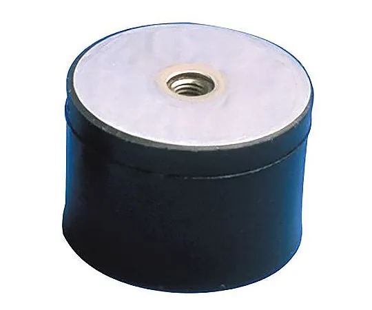 63-4755-28 Paulstra 520516 22mm Shock Mount M8 30mm Diameter 80daN Compression Load 4mm, Female to Female Natural Rubber 520516