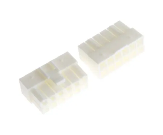 63-4813-32 JST VL Male Connector Housing, 6.2mm Pitch, 12 Way, 2 Row VLP-12V