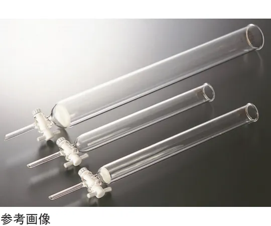 65-6856-93 Chromatograph Tube Inner Diameter 10 x PTFE Cock Filter G-Column Length 100 mm Filter No. 1 2402-11-1-1