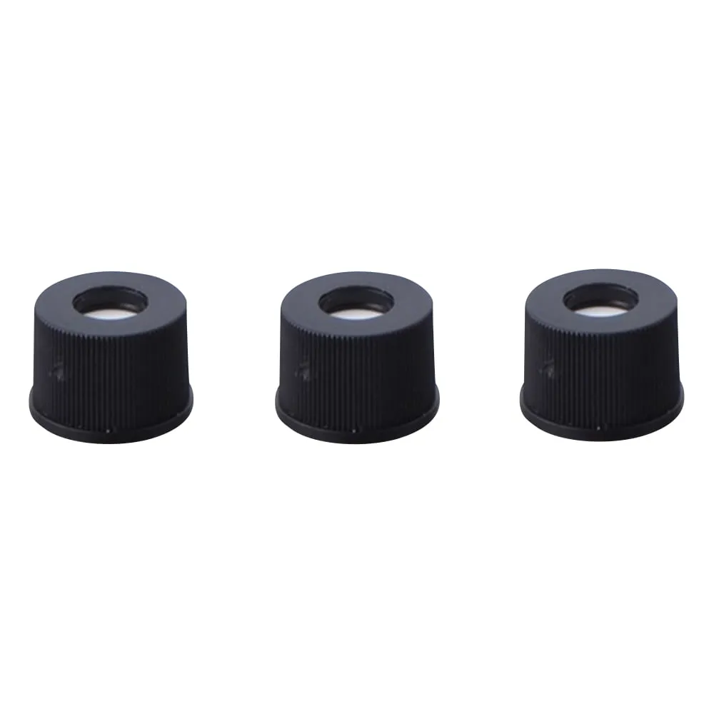 1-1388-05 Vial for Auto Sampler Black Cap (With Septum/Silicone, PTFE) 100 Pcs 806550-08