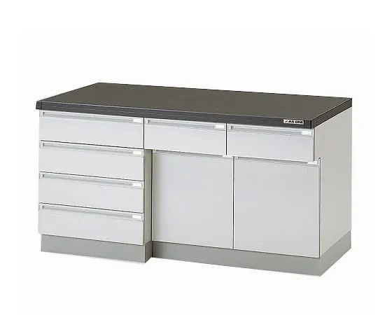 3-5827-11　［Discontinued］Side Laboratory Bench Wooden Type 1200 x 750 x 800　AJ1O-1207