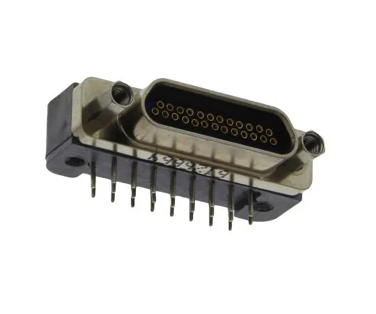 63-4890-84 Glenair MWDM Series, 25 Way Right Angle Through Hole Micro-D PCB Connector Socket, 2.54mm Pitch MWDM2L-25SCBRP-.110