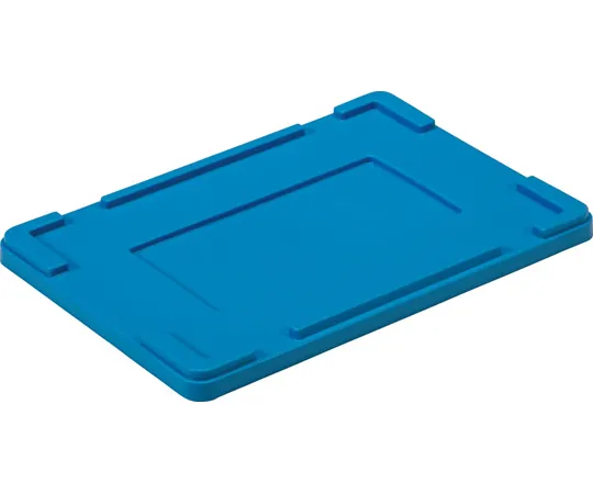 67-7315-64 Container Lid 12-6 No Hole (Block PP) Blue 70127300BL504