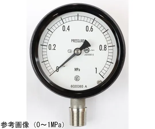 65-4297-34 Sealed Pressure Gauge (75Φ) Vertical A Frame 0.1 MPa BC12-183