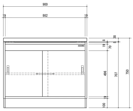 3-4586-01　［Discontinued］Balance Table　WSA-900