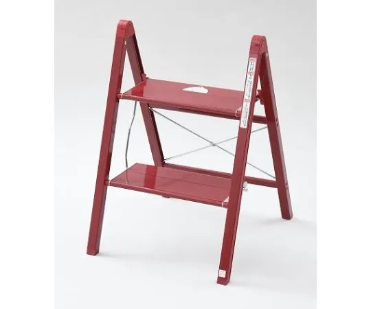 64-3282-85　［Discontinued］Fancy folding step 2-step red　CSCW-2SGRD