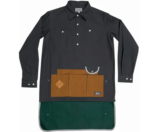 65-5559-65　［Discontinued］Cotton Rip Craftsman Shirt Charcoal Black 3　120244-CH-3