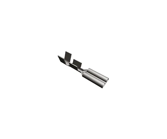 63-4933-86 TE Connectivity FASTON .110 Series Crimp Receptacle, 2.79 x 0.51mm, 0.3mm² to 0.8mm², 22AWG to 18AWG, Tin Plated 140717-2