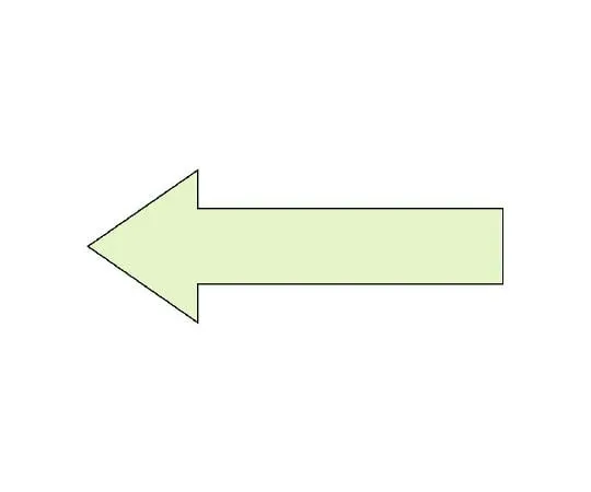 62-6105-27 Guide Arrow Sticker (Accumulation) 5-Pack Set 829-83