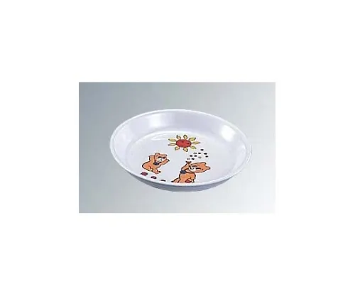 61-6837-88 Melamine Children's Dishes Medium Plate KF-25 5448800