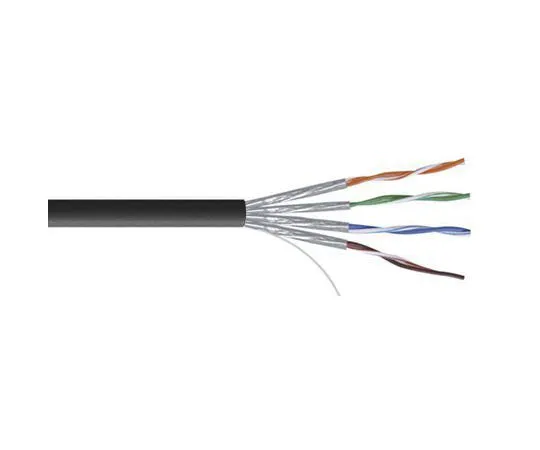 63-4662-99 RS PRO Black LSZH Cat7 Cable U/FTP, 100m Unterminated/Unterminated 113-5904