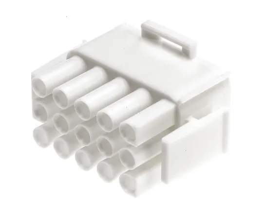 63-4751-66 TE Connectivity Universal MATE-N-LOK Male Connector Housing, 6.35mm Pitch, 15 Way, 3 Row 350736-1