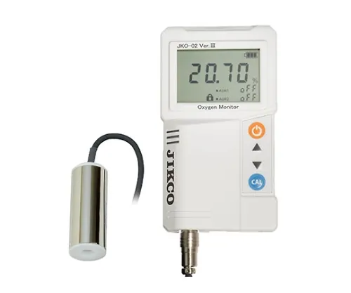 1-9499-32-20　［Discontinued］Low Concentration Oxygen Concentrator Lead Length About 3 m Calibration Certaificate　JKO-O2LD3-K