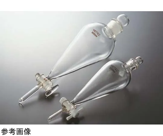 65-6844-28 Conical Funnel Separatory Thickness Type 50 mL PTFE Cock Upper Normal Sliding 2121-01-1