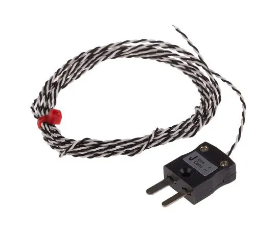 63-4670-81 RS PRO Type J Thermocouple 2m Length, 1/0.2mm Diameter → +260°C 123-6308
