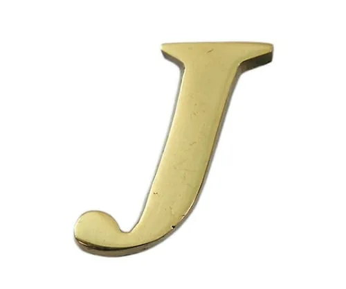 61-7430-60 Brass Gold Characters Large Characters J QL20-J