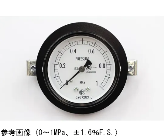 65-4271-54-20 Normal Pressure Gauge (Φ60) Embedded D Frame (Mounting Bracket) with 0.16 MPa Inspection Certificate AA15-171