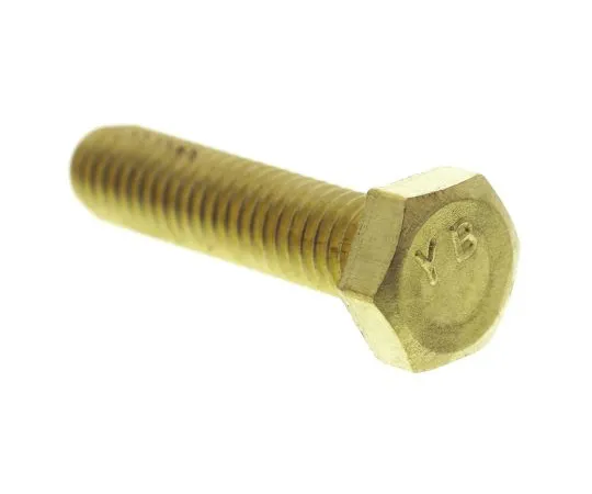 63-4816-99 Plain Brass Hex M6 x 25mm Set Screw 483-2384