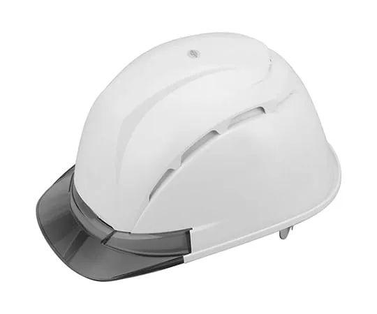 62-3981-54 Helmet with Vent White/Smoke NO.393F-S