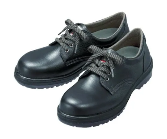 67-3124-73 JIS Certified Rubber Tech Rubber Sole Safety Shoes Black 24.0 cm RT910-BK-24.0