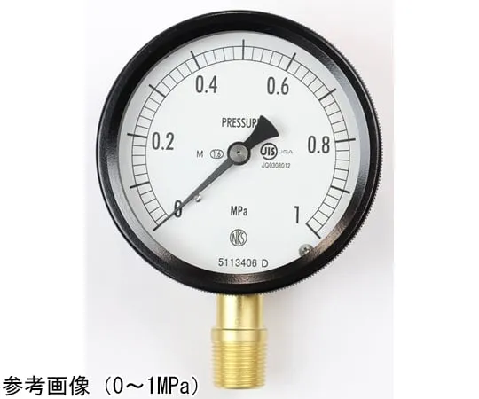 65-4295-90-20 Sealed Pressure Gauge (75Φ) Vertical A Frame for Steam with 0.6 MPa Inspection Certificate BC10-181