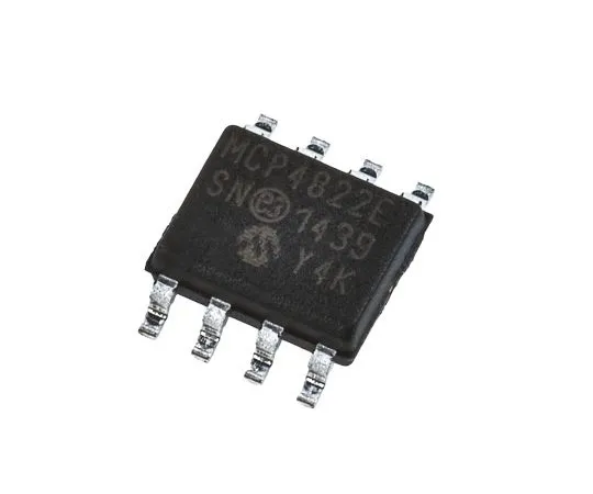 63-4934-82 Microchip 2-Channel Serial DAC, 8-Pin SOIC MCP4822-E/SN