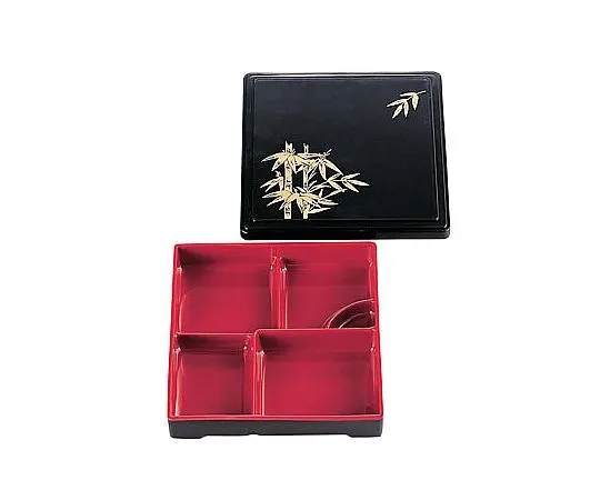 62-6802-88　［Discontinued］Hassun Kaku Makunouchi BW-800 (Black/Inner Wine/Otake)