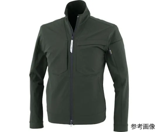 65-8424-38 Long Sleeve Blouson Army Green 3L 2210-62-3L