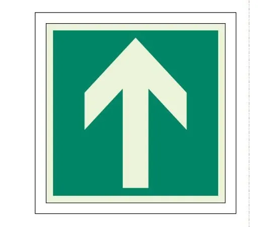 62-6104-21 Evacuation guidance Sticker arrow 824-15