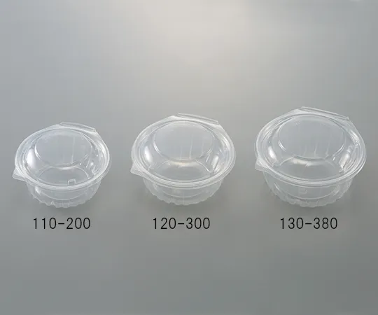 3-5103-03 Food Pack Round Type 134 x 130 x 67mm Made Of PP PPSA-130-380