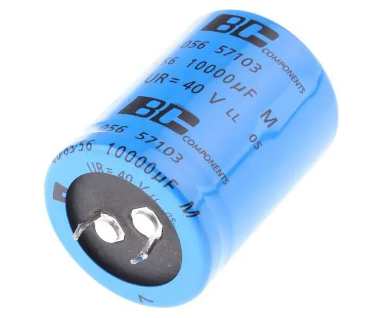 63-4716-94 Vishay 10000μF 40V dc Aluminium Electrolytic Capacitor, Through Hole 30 (Dia.) x 40mm +85°C 30mm 10mm MAL205657103E3