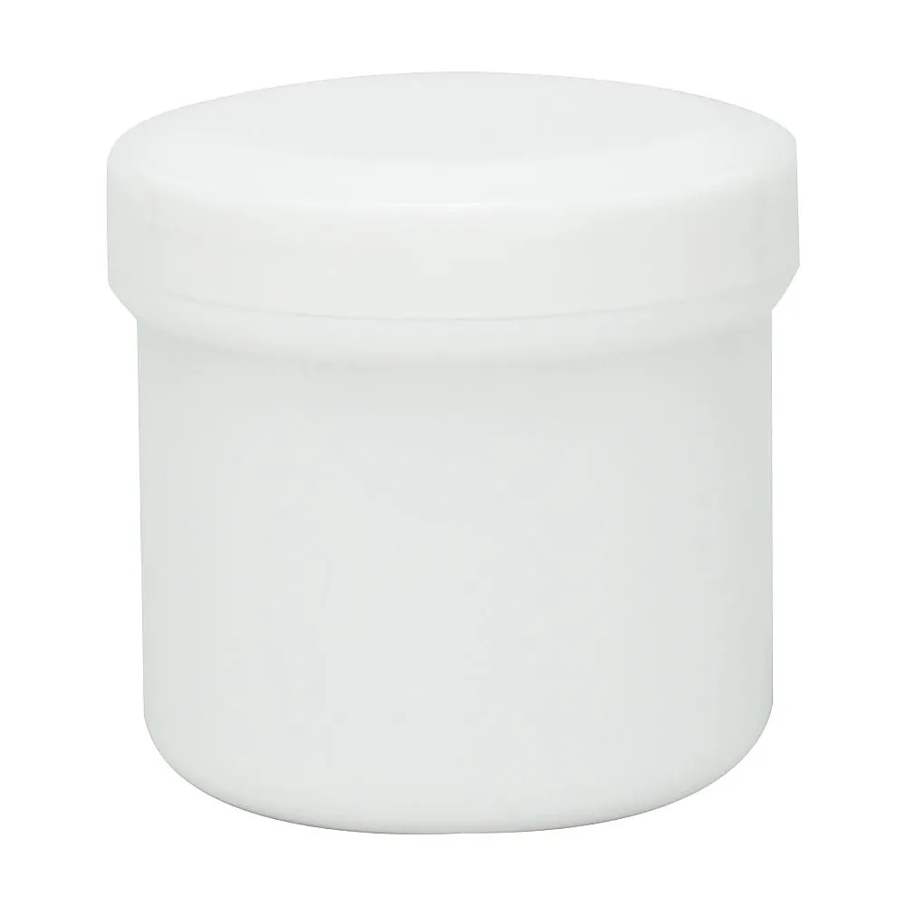 63-5499-10 Ointment Pot (Ointment Container/Quantitative Type) White 100mL 20pcs AT100F-01