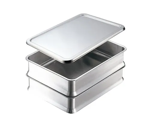 61-8515-99 Antibacterial Stainless Steel Stacking Tray (1 Piece) 10184706