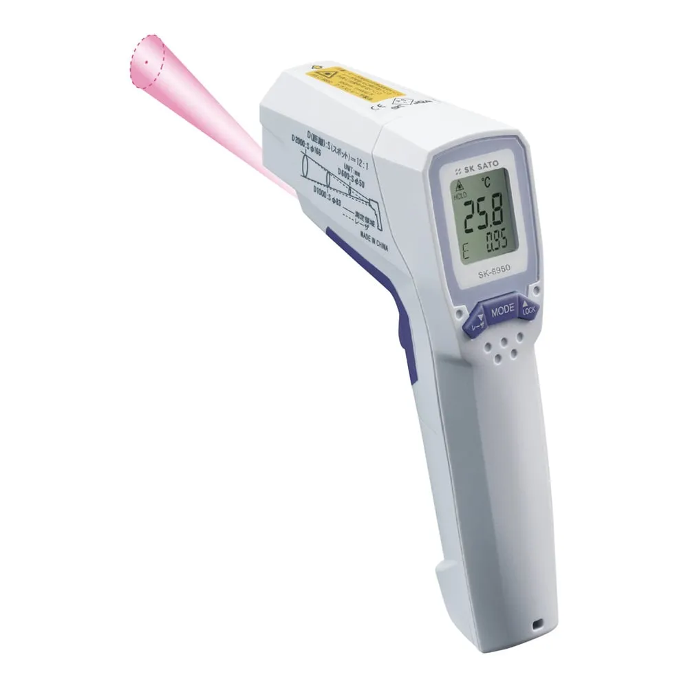63-1444-45 Waterproof radiation Thermometer (Circle Thermo) SK-8950