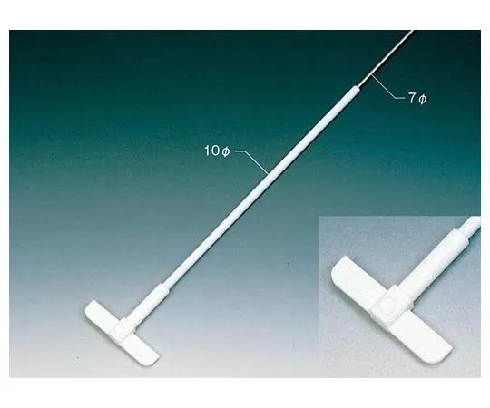 62-7029-51　［Discontinued］Iron Core PTFE Coated Large Stirring Bar (with Blade) φ10 (Total Length 800 x Blade Width 150)　NR2200-001