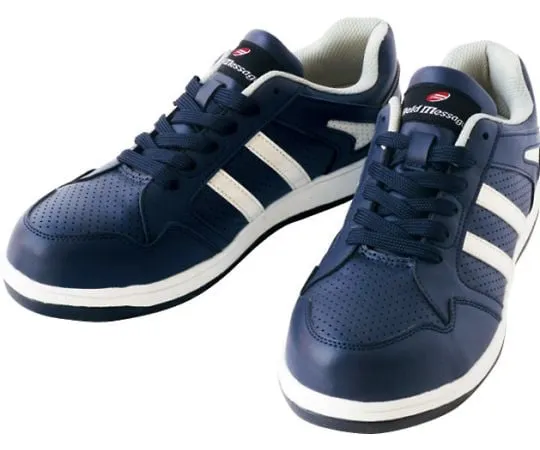 64-0984-62 Safety Shoes Lace-Up Type Navy 23.0 cm S2151