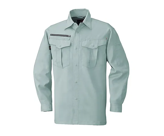 63-1794-68 Long Sleeve Shirt Earth Green 5025-23-M