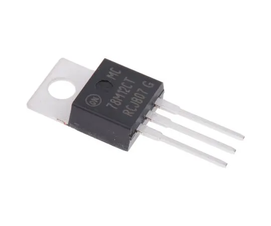 63-4843-03 ON Semiconductor, 12 V Linear Voltage Regulator, 700mA, 1-Channel 3-Pin, TO-220 MC78M12CTG MC78M12CTG