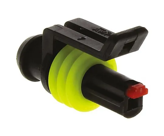 63-4760-45 TE Connectivity AMP Superseal 1.5 Male Connector Housing, 1.2mm Pitch, 1 Way, 1 Row 282079-2