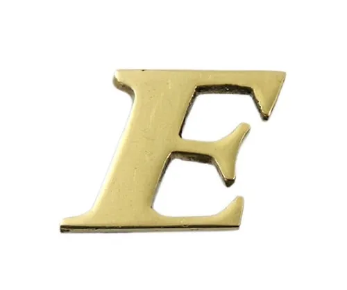 61-7430-55 Brass Gold Characters Large Characters E QL20-E