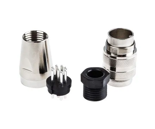 63-4698-58 Amphenol C 091 D Series, 8 Pole Din Plug Plug, 5A, 100 V ac/dc IP67, Screw On C09131H0081002