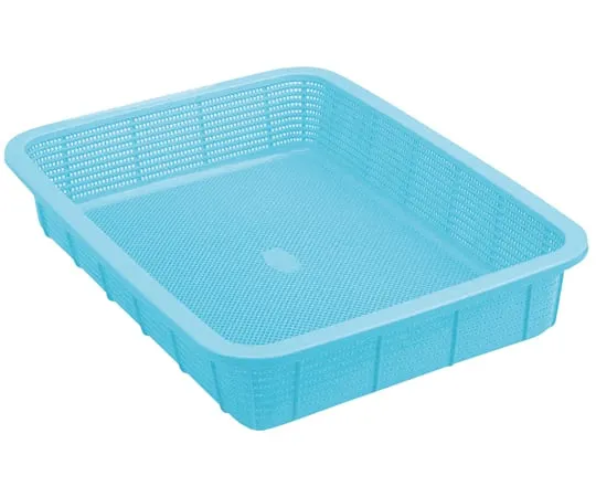 65-8994-31 Square Basket, Shallow Type, Large Blue, 20 pcs K5412B2