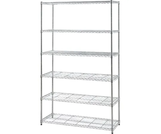 65-2320-52 Metal Shelf W 1200 x H 2100 x D 460 Silver SE-1221