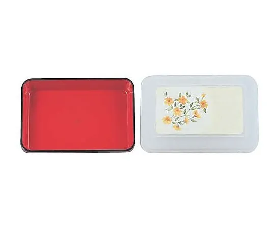 62-6803-14 New two-color staple food BW-550 (Black/Inner Red/Transparent Yamabuki)