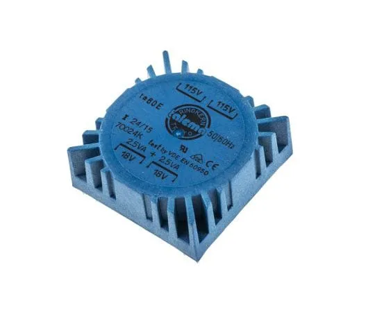 63-4735-74 2 Output Toroidal Transformer, 5VA, 2 x 18V ac 70024K