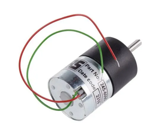 63-4743-61 McLennan Servo Supplies, 12 V dc, 3.8 Ncm DC Geared Motor, Output Speed 40 rpm 1271-12-43