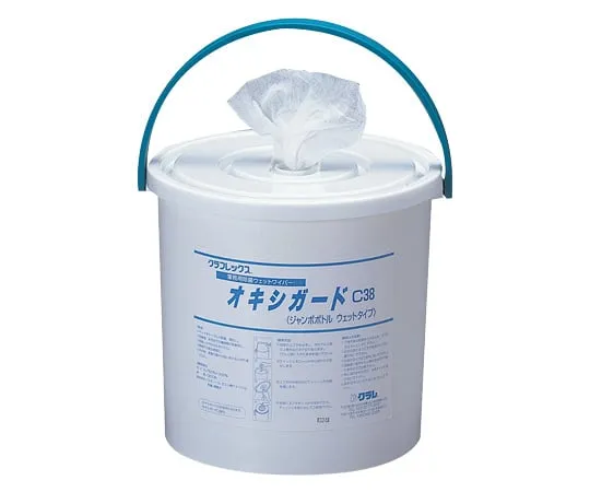 6-8580-11 OXYGUARD Objective Sterile Wet Wiper for Business Use Jumbo Bottle Type for Refill 300 Pieces C-38R